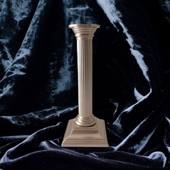 Baldwin Brass Smithsonian Candle Stick Platinum Mist Nickel 8" Federal SINGLE. - Picture 11 of 15